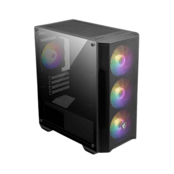 Gabinete Gamer MSI MAG FORGE M100A, Ventiladores Front:3x120mm, Rear:1x120mm, Micro-ATX - Imagen 4