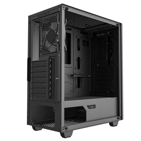 Gabinete Gamer GameMax Diamond COC Black, Vidrio Templado, RGB Programable, Negro, ATX - Imagen 5