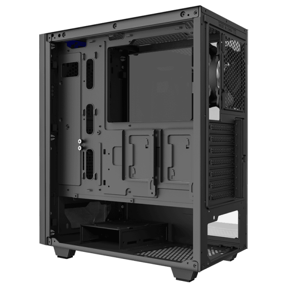 Gabinete Gamer GameMax Diamond COC Black, Vidrio Templado, RGB Programable, Negro, ATX - Imagen 8