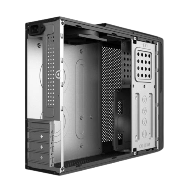 Gabinete Corporativo Micro ATX Clio Slim CL-S613, USB-C, con PSU 600W - S613-1C1U3.0 - Imagen 2