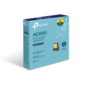 Adaptador inalámbrico TP LINK Nano USB de doble banda AC600 USB