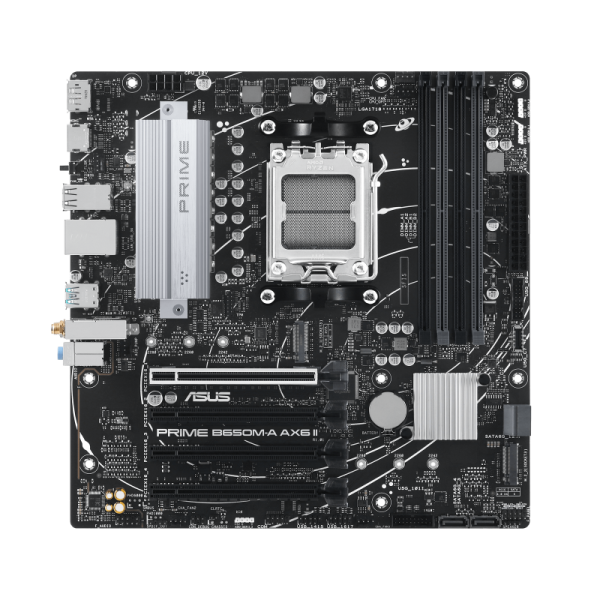 TARJETA MADRE ASUS PRIME B650M-A AX6 II, 4DDR5 M.2 SKT AM5 - Imagen 2