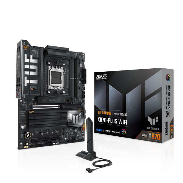 TARJETA MADRE ASUS TUF GAMING X870-PLUS WIFI, 4DDR5, AM5 - Imagen 6