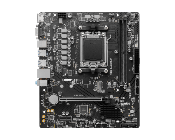 TARJETA MADRE MSI PRO A620M-E, 2xDDR5, HDMI, M2, SKT AM5 - Imagen 2