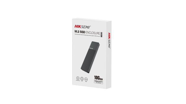 Cofre para SSD Hiksemi MD202, Salida USB 3.2 & Type-C, Soporta M.2 NVME y M.2 NVME