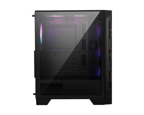 Gabinete Gamer MSI MAG Forge 120A Airflow, Mid-Tower, RGB, ATX, m-ATX, Mini ITX - Imagen 4