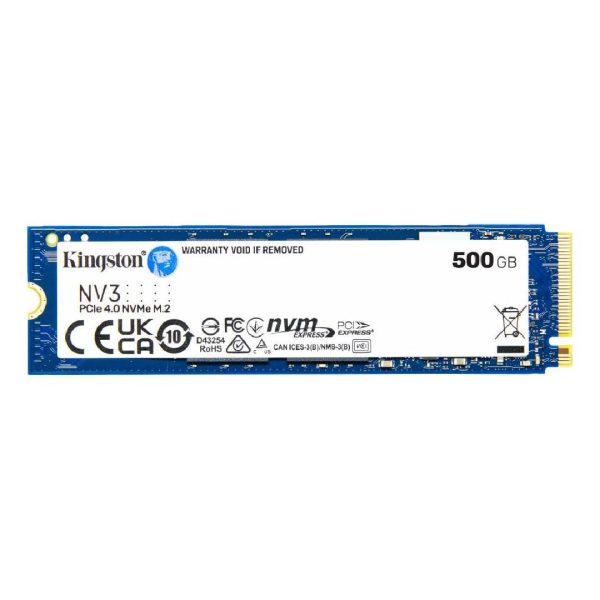 DISCO DURO  SSD KINGSTON NV3, 500GB, M2 PCIE 4.0 NVME, SNV3S/500G - Imagen 2