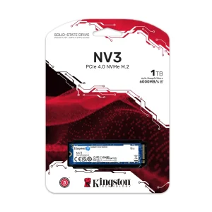 DISCO DURO SSD KINGSTON NV3, 2TB, M2 PCIE 4.0 NVME, SNV3S/2000G